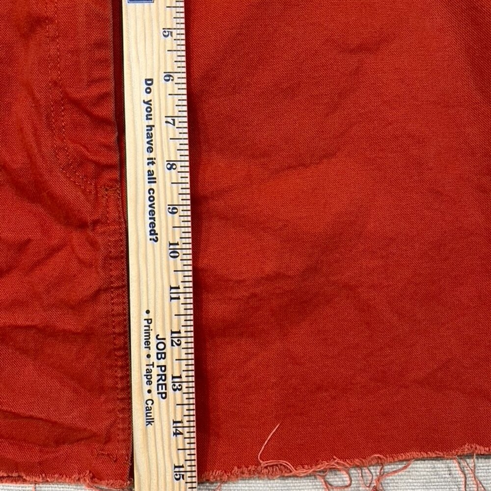 BDG Urban Outfitters Blood Orange Denim Mini Skirt, Women's‎ Size Large - Picture 5 of 5